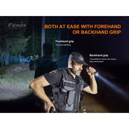 Fenix PD35V30 - Ladattava LED-taskulamppu LED/USB/2xCR123A IP68 1700 kiiltävä 230 h 2600 mAh