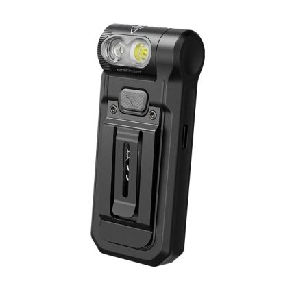Fenix SW05RREDBLC - LED Himmennettävä ladattava taskulamppu LED/USB IPX6 150 lm 49 h musta