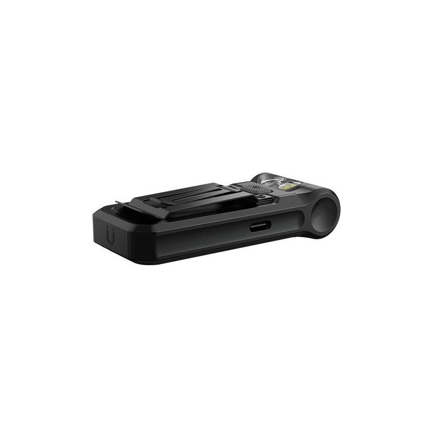 Fenix SW05RREDBLC - LED Himmennettävä ladattava taskulamppu LED/USB IPX6 150 lm 49 h musta