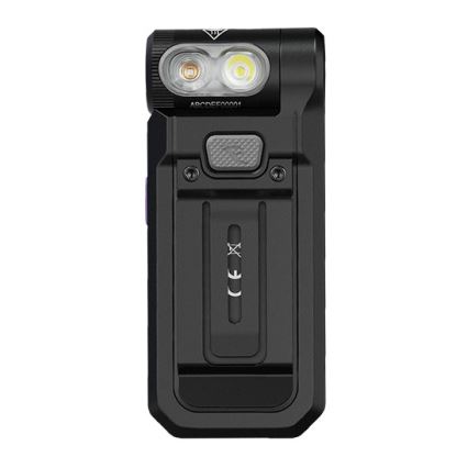 Fenix SW05RUVBLC - LED Himmennettävä ladattava taskulamppu LED/USB IPX6 150 lm 49 h musta