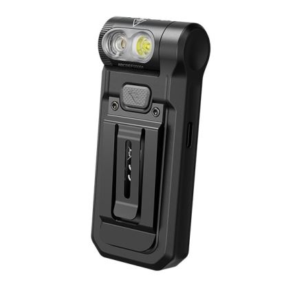 Fenix SW05RUVBLC - LED Himmennettävä ladattava taskulamppu LED/USB IPX6 150 lm 49 h musta