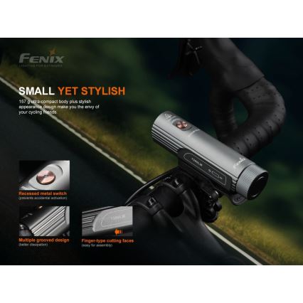 Fenix ​​BC21RV30 - LED ladattava polkupyörän valo LED/USB IP68 1200 lm 33 tuntia