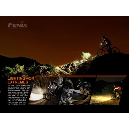 Fenix ​​BC21RV30 - LED ladattava polkupyörän valo LED/USB IP68 1200 lm 33 tuntia