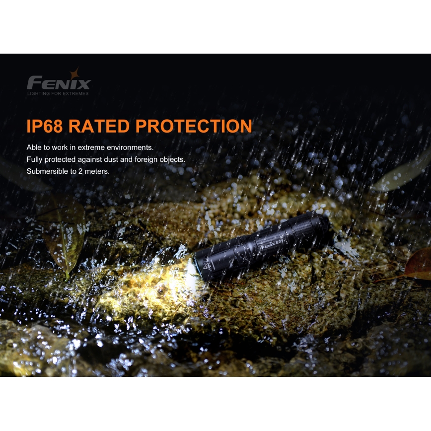 Fenix ​​E01V20BLC - LED taskulamppu LED/1xAAA IP68 100 lm 25 tuntia