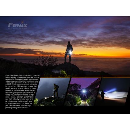 Fenix ​​E01V20BLC - LED taskulamppu LED/1xAAA IP68 100 lm 25 tuntia