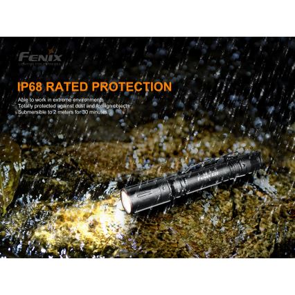 Fenix ​​E20V20 - LED taskulamppu LED/2xAA IP68 350 lm 200 h