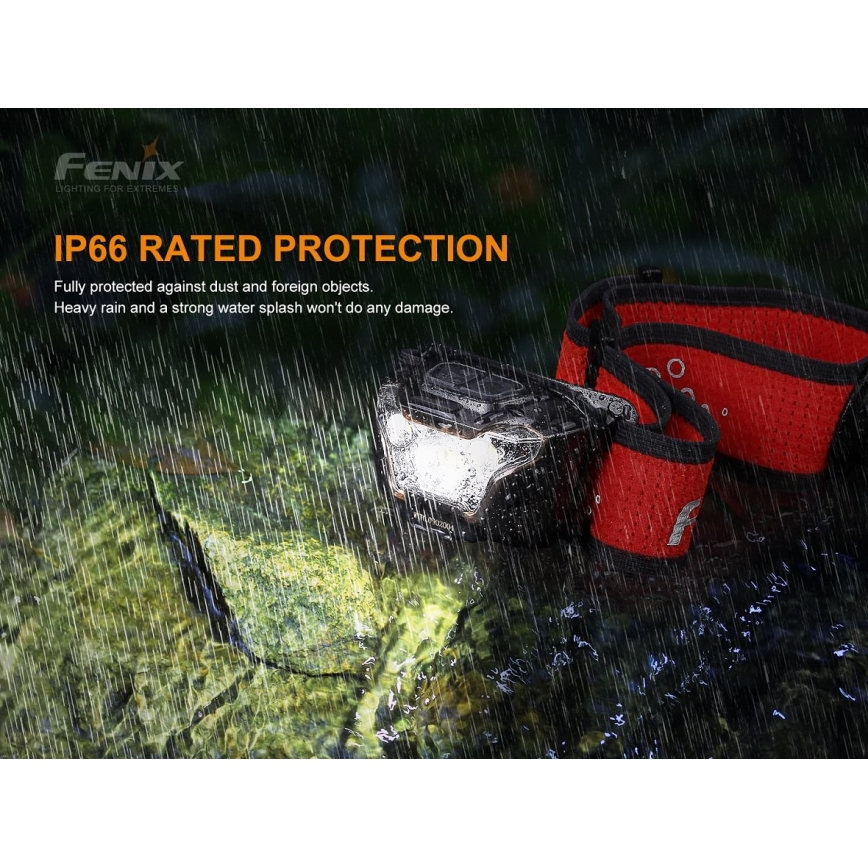 Fenix ​​HL18RTRAIL - LED Ladattava otsalamppu LED/3xAAA IP66 500 lm 300 h