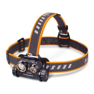 Fenix ​​HM65R - ladattava LED-otsalaisin 2xLED/2xCR123A IP68 1400 lm 300 h