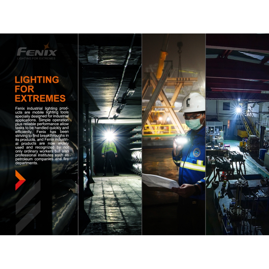 Fenix ​​HM70R - LED Ladattava otsalamppu 4xLED/1x21700 IP68 1600 lm 800 h