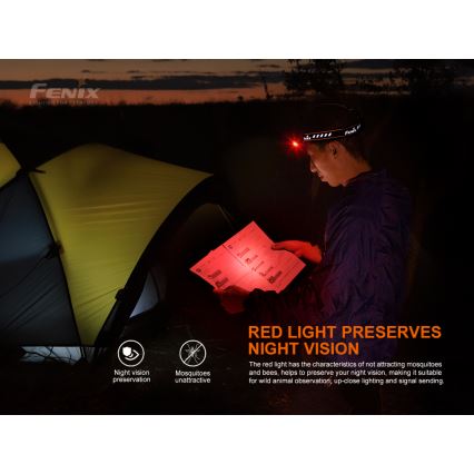 Fenix ​​HM70R - LED Ladattava otsalamppu 4xLED/1x21700 IP68 1600 lm 800 h