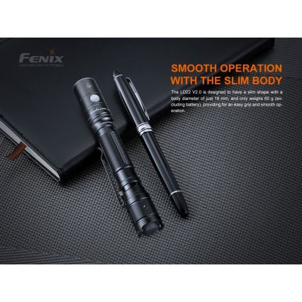 Fenix ​​LD22V20 - LED Ladattava taskulamppu LED/USB IP66 800 lm 220 tuntia