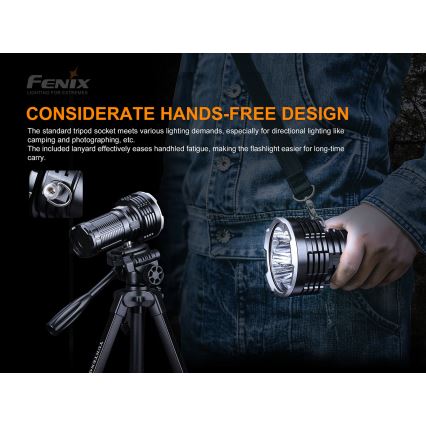FFenix ​​LR50R - LED Ladattava taskulamppu 4xLED/USB IP68 12000 lm 58 h