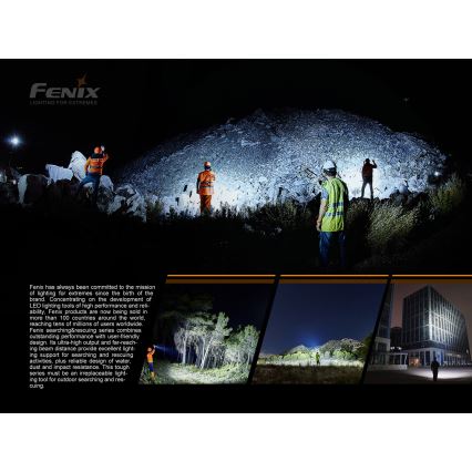FFenix ​​LR50R - LED Ladattava taskulamppu 4xLED/USB IP68 12000 lm 58 h