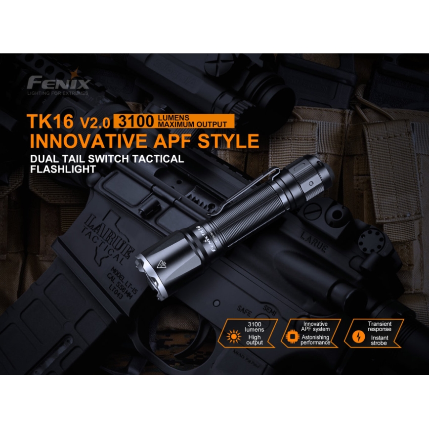 Fenix ​​TK16V20 - LED Ladattava taskulamppu LED/1x21700 IP68 3100 lm 43 tuntia