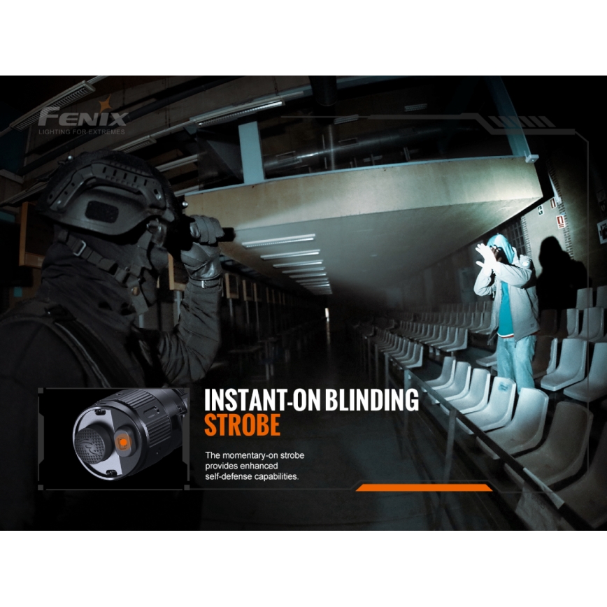 Fenix ​​TK20RV20 - LED Tactical ladattava taskulamppu LED/USB IP68 3000 lm 48 tuntia