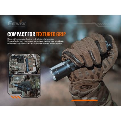 Fenix ​​TK20RV20 - LED Tactical ladattava taskulamppu LED/USB IP68 3000 lm 48 tuntia