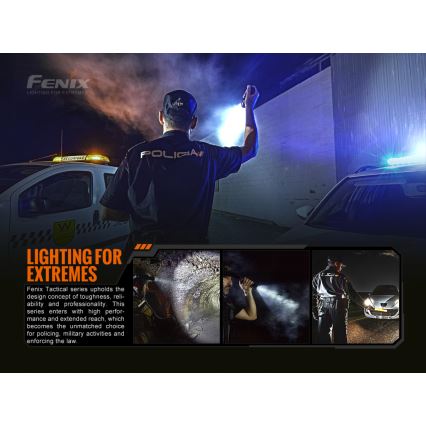 Fenix ​​TK20RV20 - LED Tactical ladattava taskulamppu LED/USB IP68 3000 lm 48 tuntia