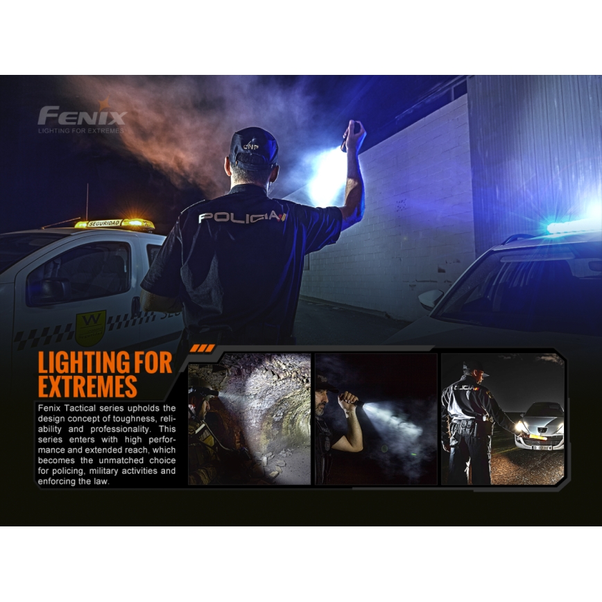 Fenix ​​TK20RV20 - LED Tactical ladattava taskulamppu LED/USB IP68 3000 lm 48 tuntia