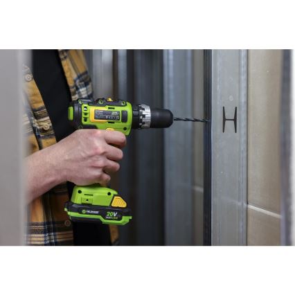 Fieldmann - Akkukäyttöinen iskuporakone 20V