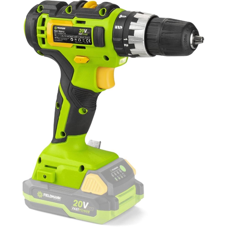 Fieldmann - Akkukäyttöinen iskuporakone 20V