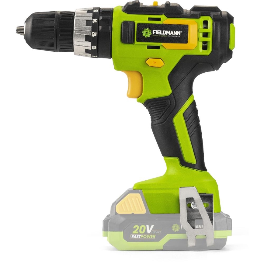 Fieldmann - Akkukäyttöinen iskuporakone 20V