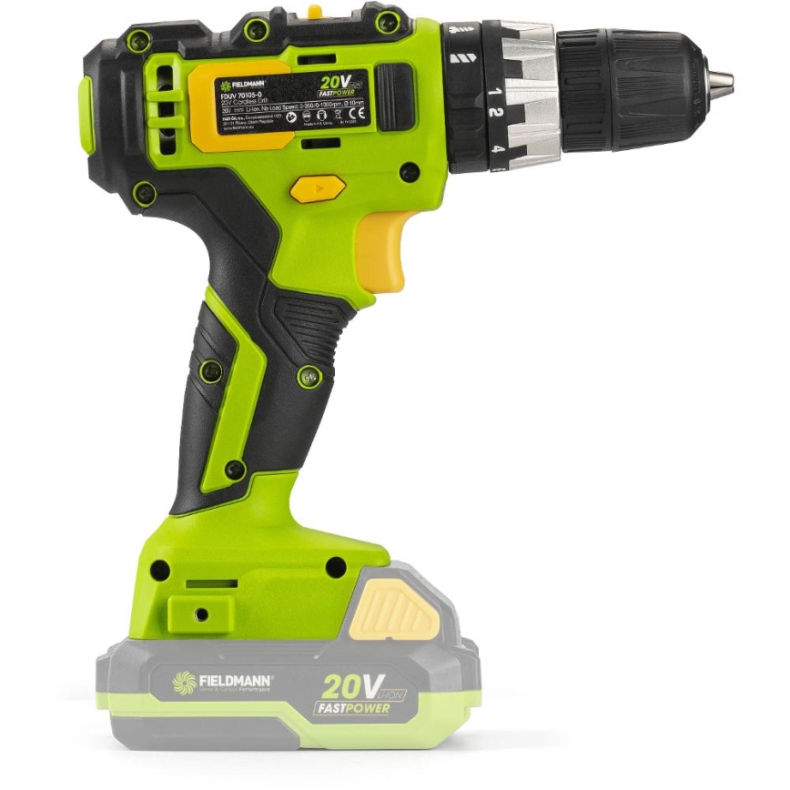 Fieldmann - Akkukäyttöinen iskuporakone 20V