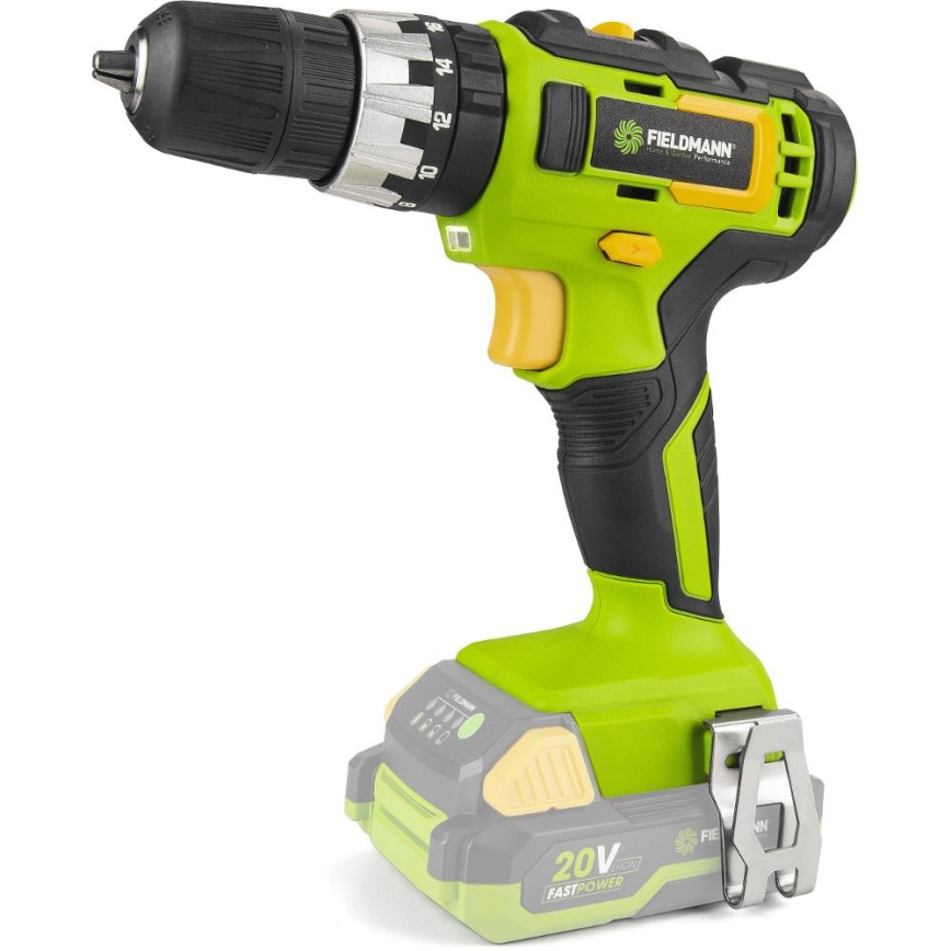 Fieldmann - Akkukäyttöinen iskuporakone 20V