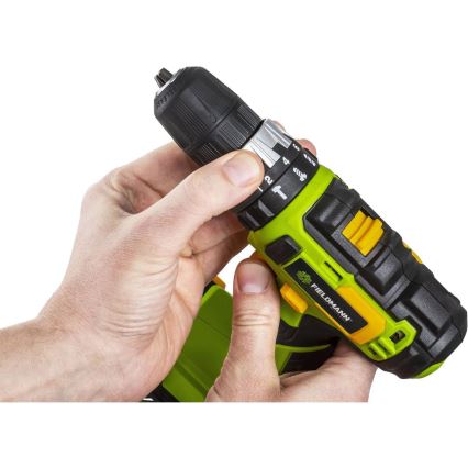 Fieldmann - Akkukäyttöinen iskuporakone 20V