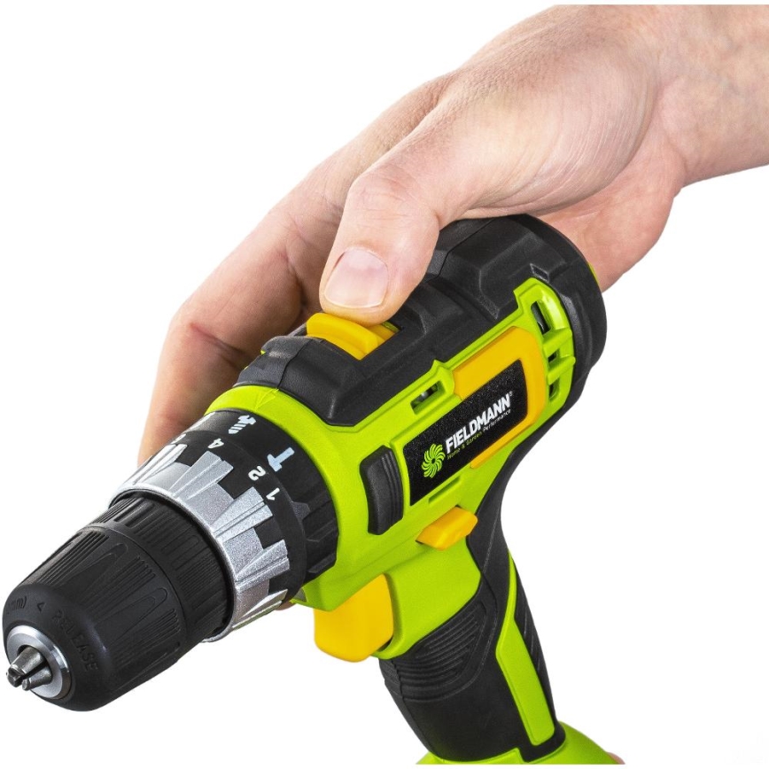 Fieldmann - Akkukäyttöinen iskuporakone 20V