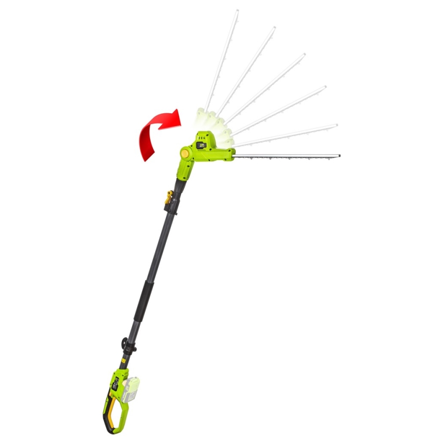 Fieldmann - Akkuteleskooppiset pensassakset 20V