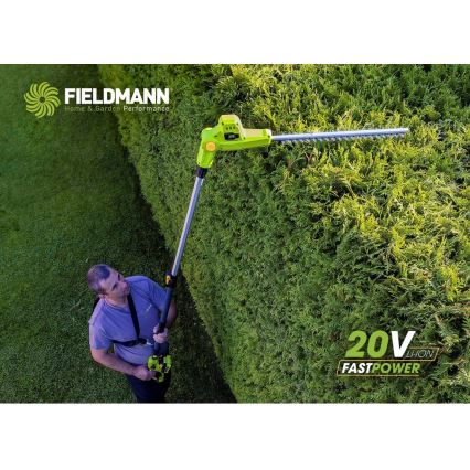 Fieldmann - Akkuteleskooppiset pensassakset 20V