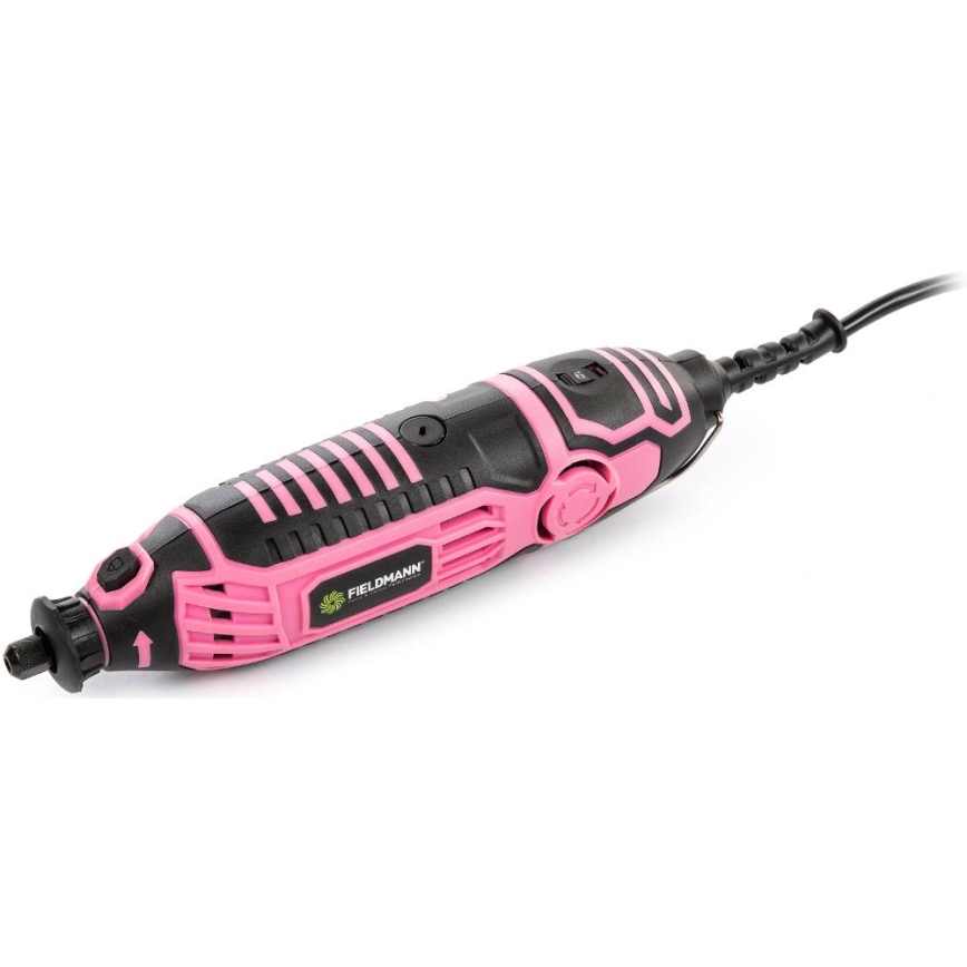 Fieldmann - Hiomakone mallien tekemiseen 170W/230V vaaleanpunainen