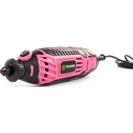 Fieldmann - Hiomakone mallien tekemiseen 170W/230V vaaleanpunainen