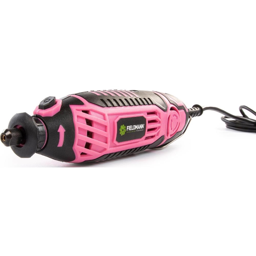 Fieldmann - Hiomakone mallien tekemiseen 170W/230V vaaleanpunainen