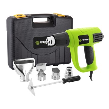 Fieldmann - Kuumailmapuhallin tarvikkeineen 2000W/230V