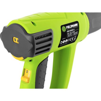 Fieldmann - Kuumailmapuhallin tarvikkeineen 2000W/230V