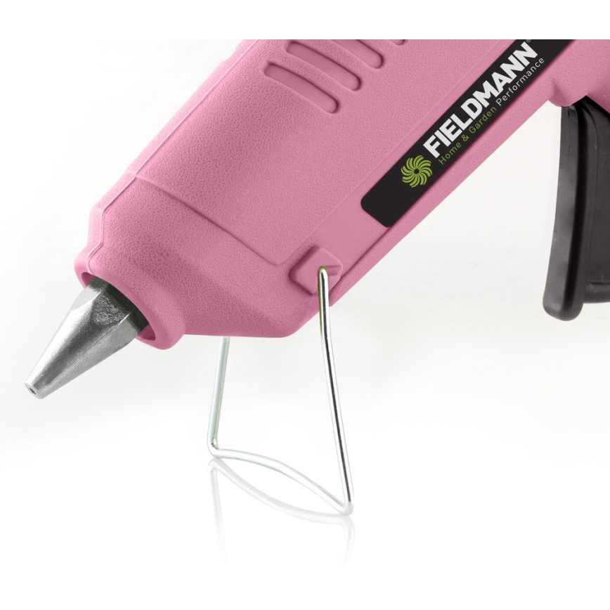 Fieldmann - Kuumaliimapistooli 100W/230V pinkki