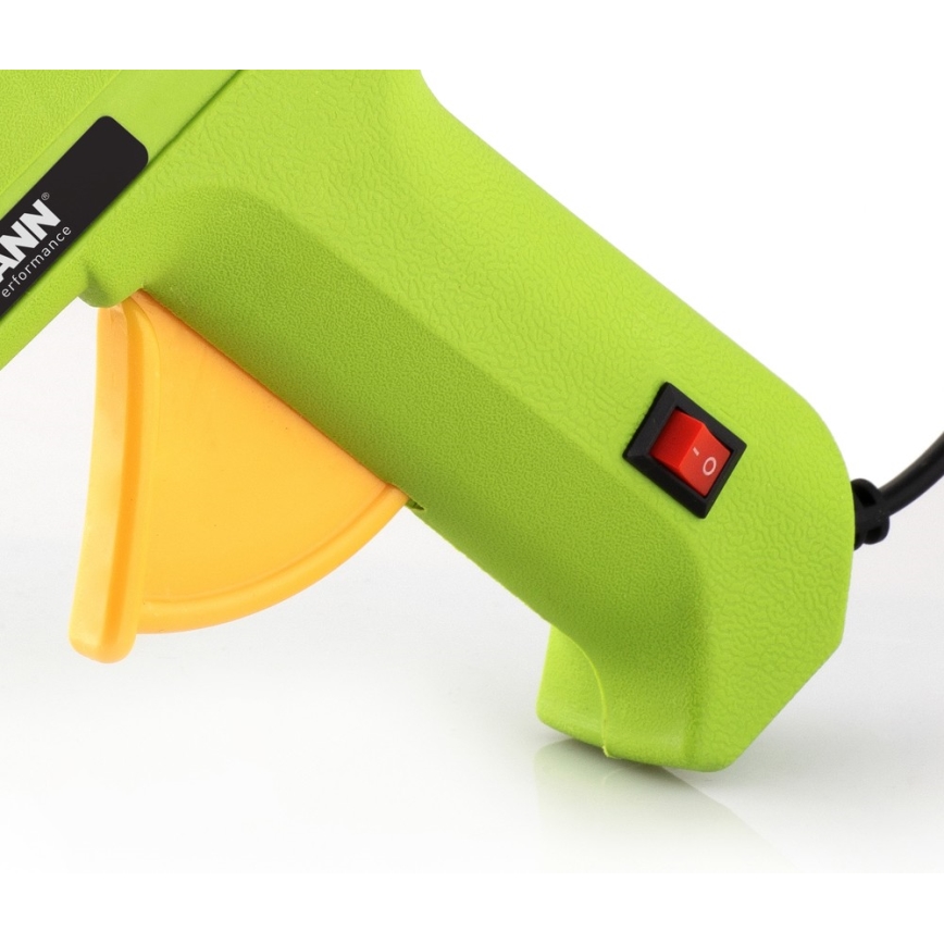 Fieldmann - Kuumaliimapistooli 100W/230V vihreä