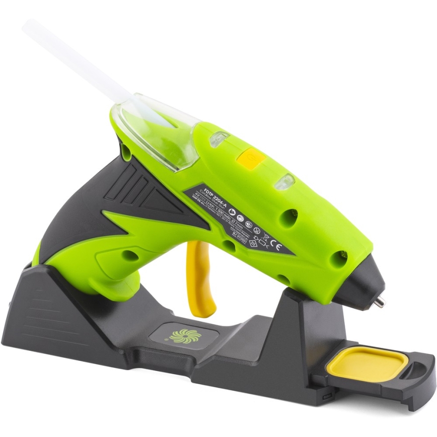 Fieldmann - Langaton kuumaliimapistooli 4V 1500 mAh vihreä