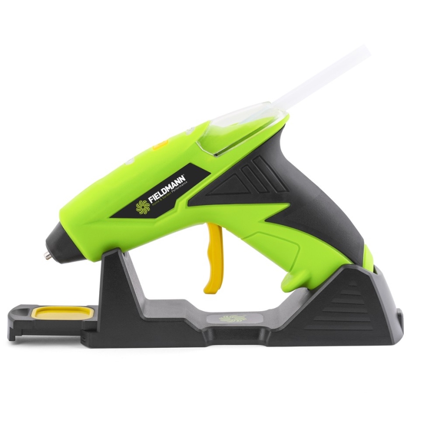 Fieldmann - Langaton kuumaliimapistooli 4V 1500 mAh vihreä