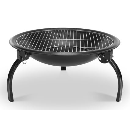 Fieldmann - Siirrettävä nuotio grillillä