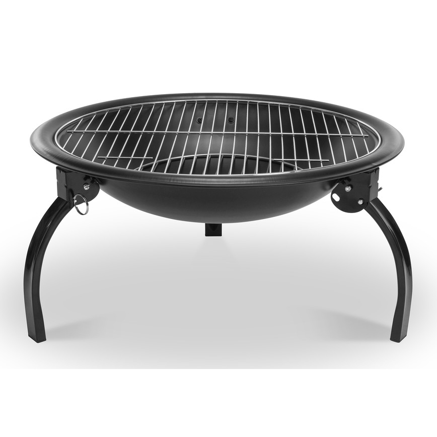 Fieldmann - Siirrettävä nuotio grillillä