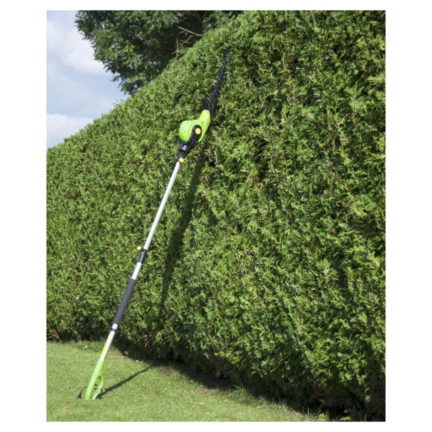 Fieldmann - Teleskooppipensasleikkuri 450W/230V