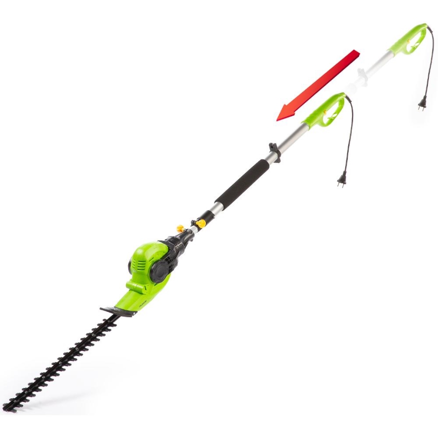 Fieldmann - Teleskooppipensasleikkuri 450W/230V
