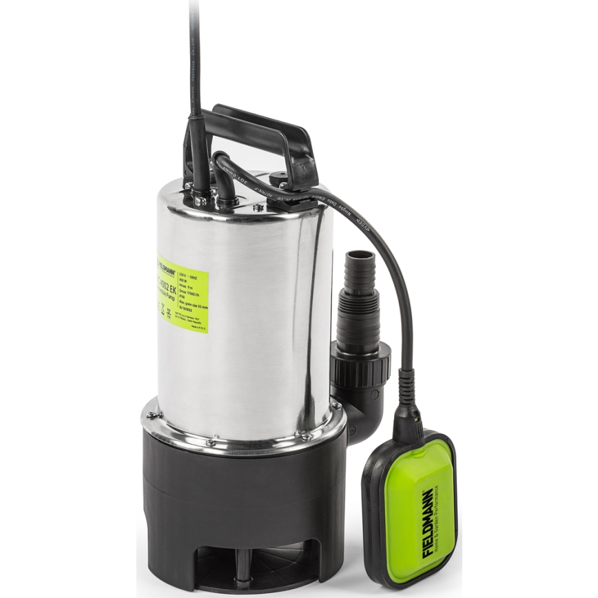 Fieldmann - Upotettava lietepumppu 900W/230V