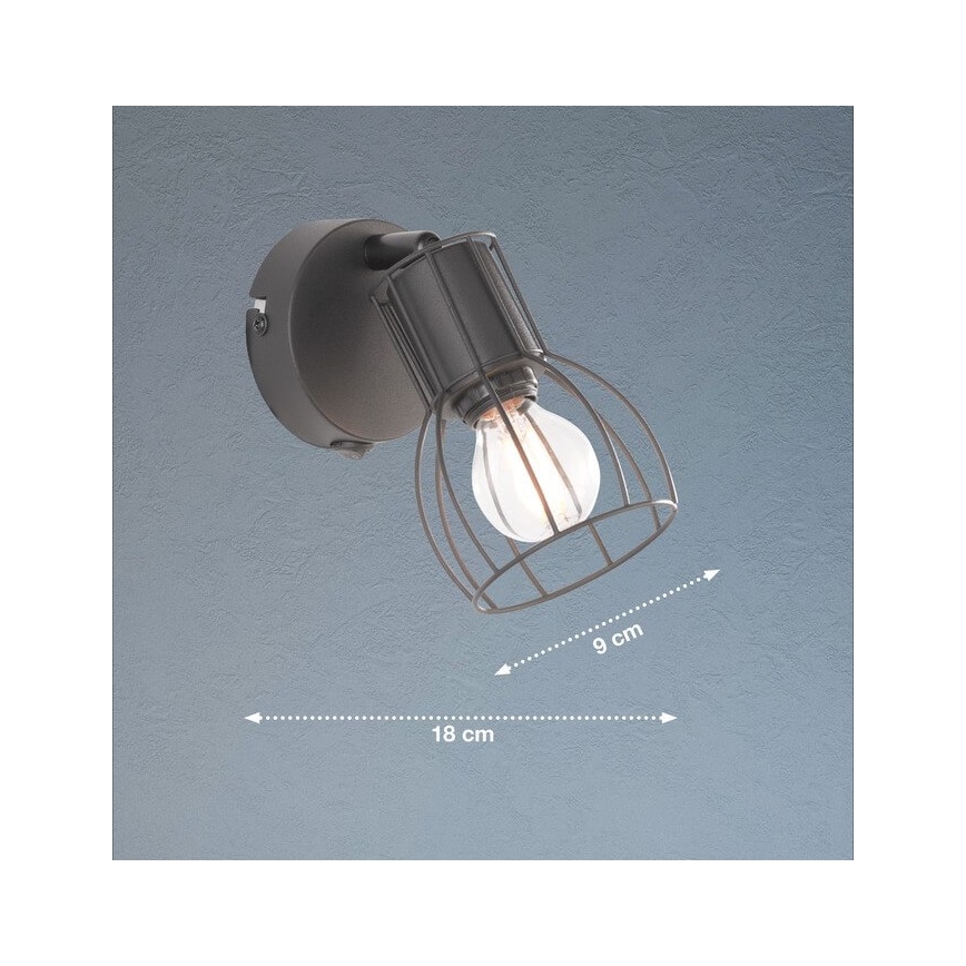 Fischer & Honsel 30074 - Seinävalaisin KAFES 1xE14/25W/230V