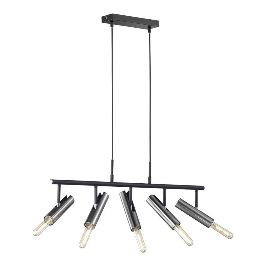 Fischer & Honsel 60369 - Kattokruunu johdossa DEAN 5xE27/25W/230V