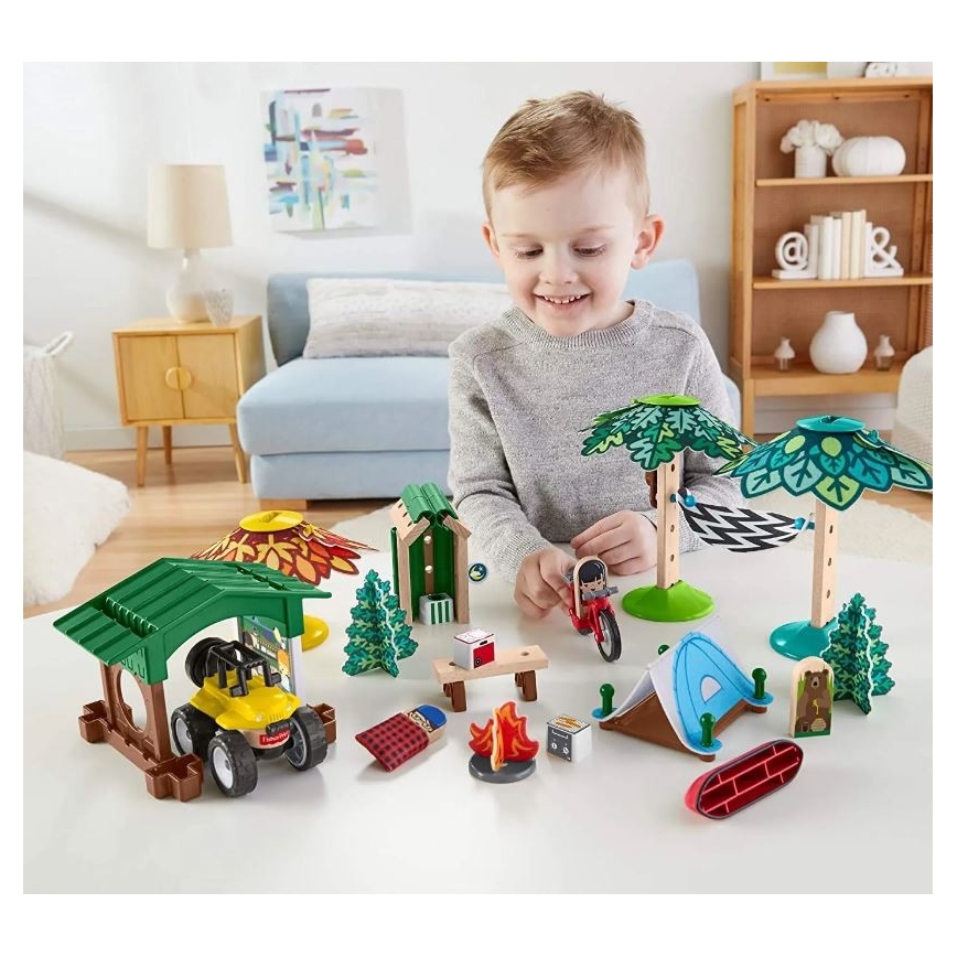 Fisher-Price - Lasten rakennussarja Wonder Makers Camping