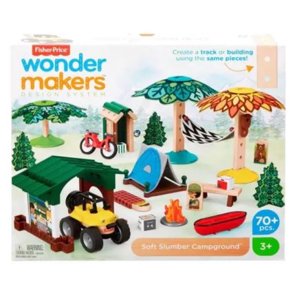 Fisher-Price - Lasten rakennussarja Wonder Makers Camping