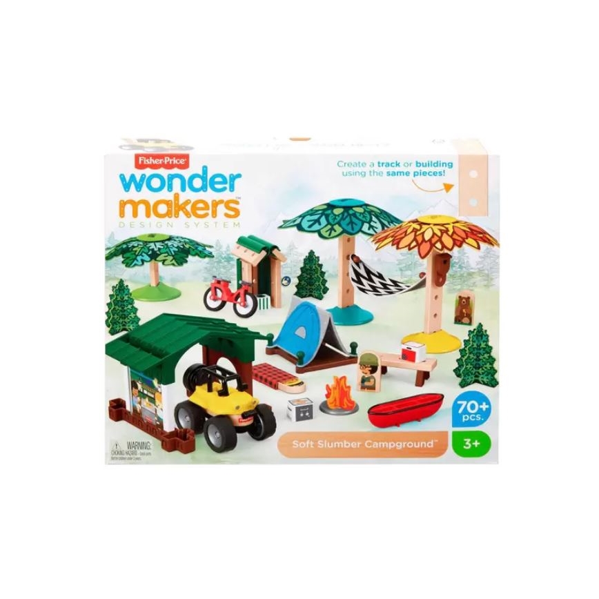 Fisher-Price - Lasten rakennussarja Wonder Makers Camping